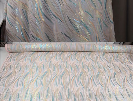 Water Silk Foundation Water Ripple Silk Woven Gold Fabric Cloth