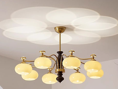 Elegant Vintage-Style Chandelier for Living Room Dining Hall and Bedroom