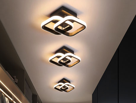 Modern LED Lights Aisle Corridor Balcony Lamp For Hallways Balconies Closets