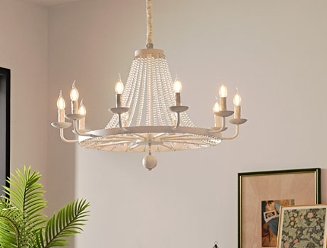 Modern LED Candle Crystal Chandelier for Dining Room and Bedroom Romantic Rustic Vintage Styles